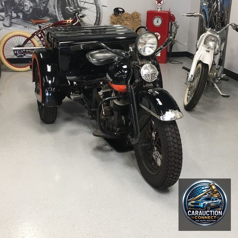 1951 Harley Davidson MOD Service Car
