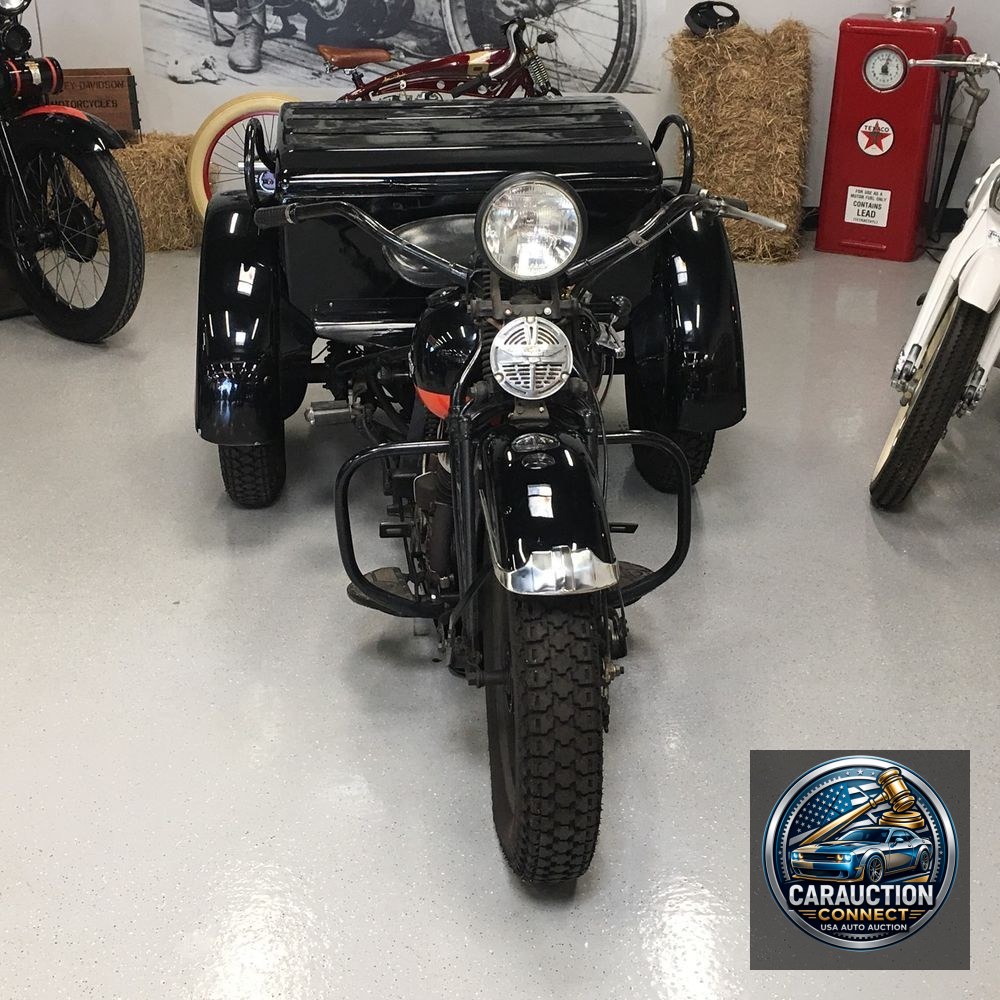 1951 Harley Davidson MOD Service Car