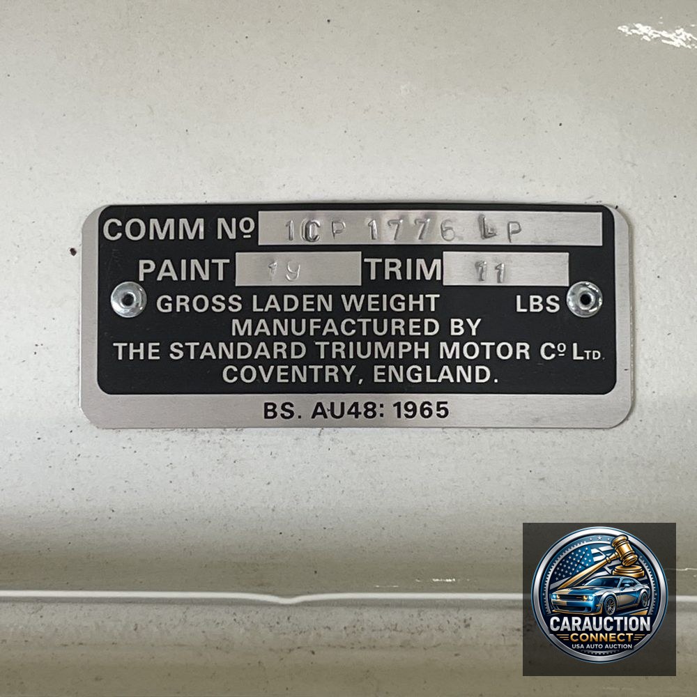 1968 Triumph TR5 PI (2500)