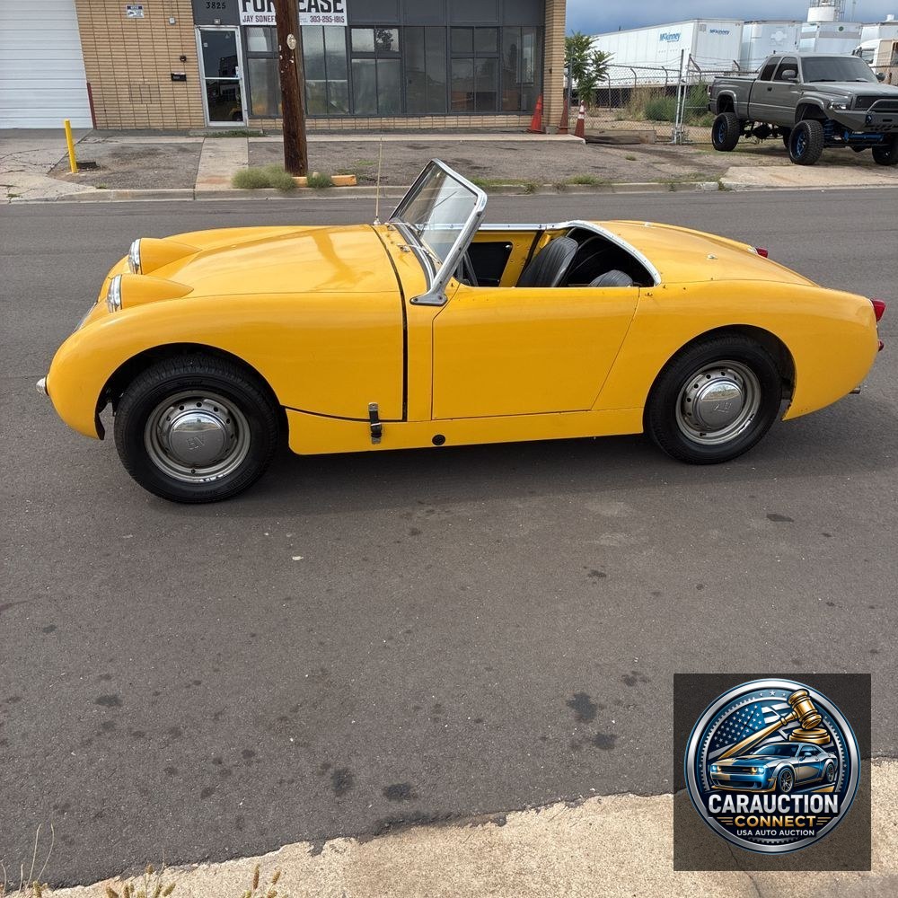 1960 A Sprite Bug Eye Convertible