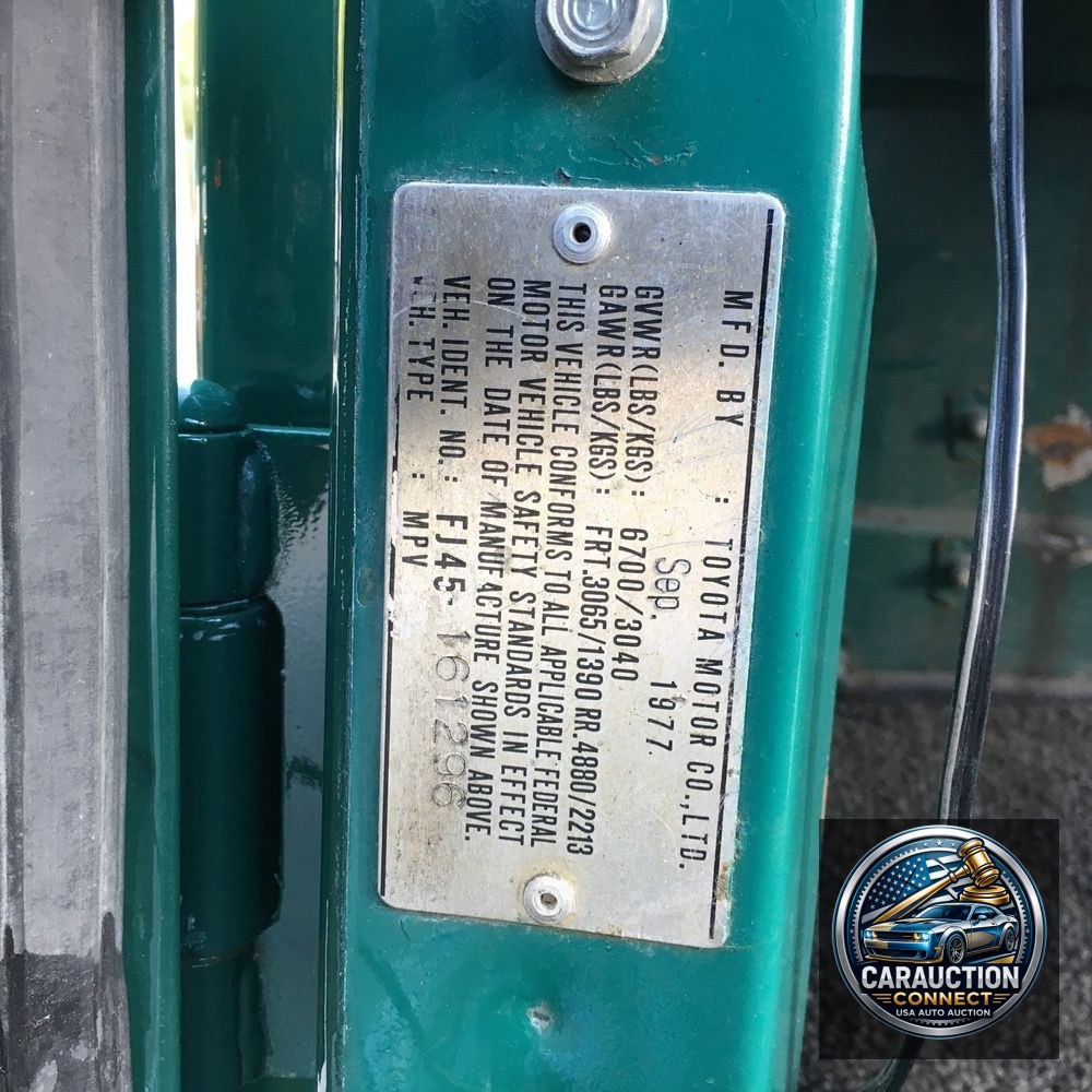 1978 TOYOTA Land Cruiser