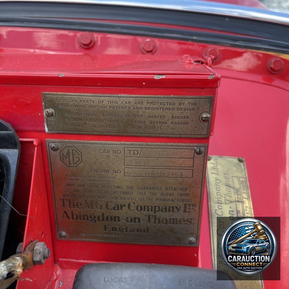 1950 MG Td roadster Base