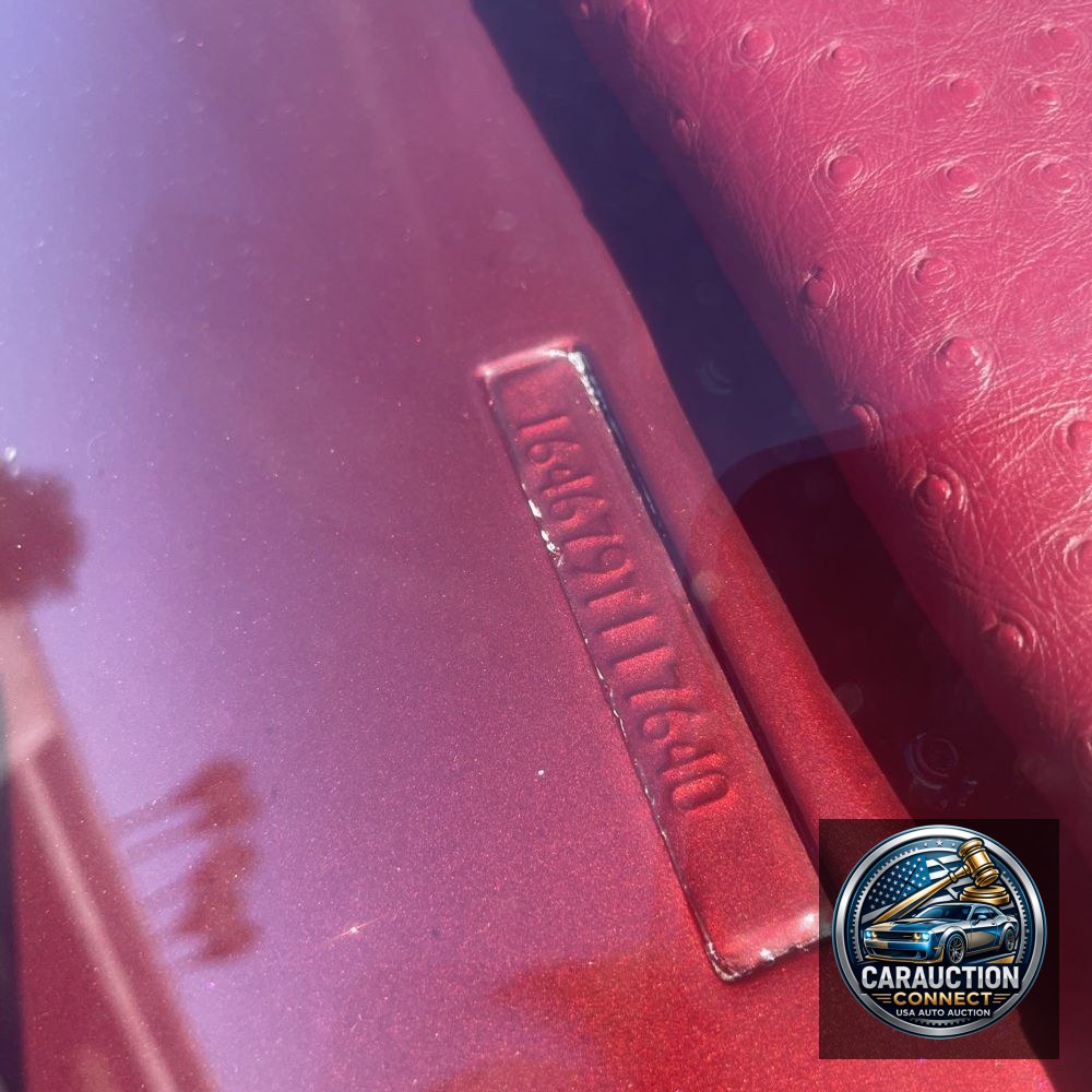 1969 Chevrolet  Impala Convertible.