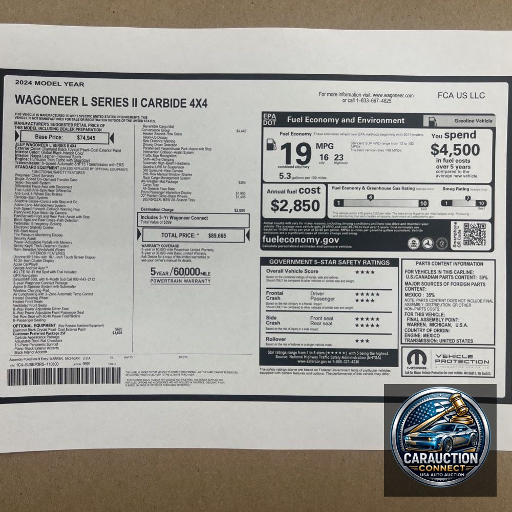 2024 Jeep Wagoneer L Carbide