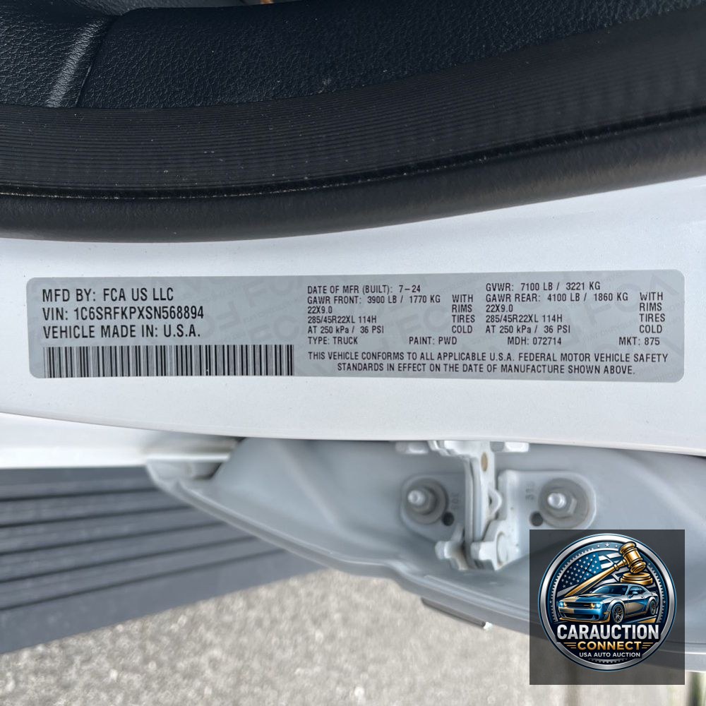 2025 Ram 1500 Tungsten
