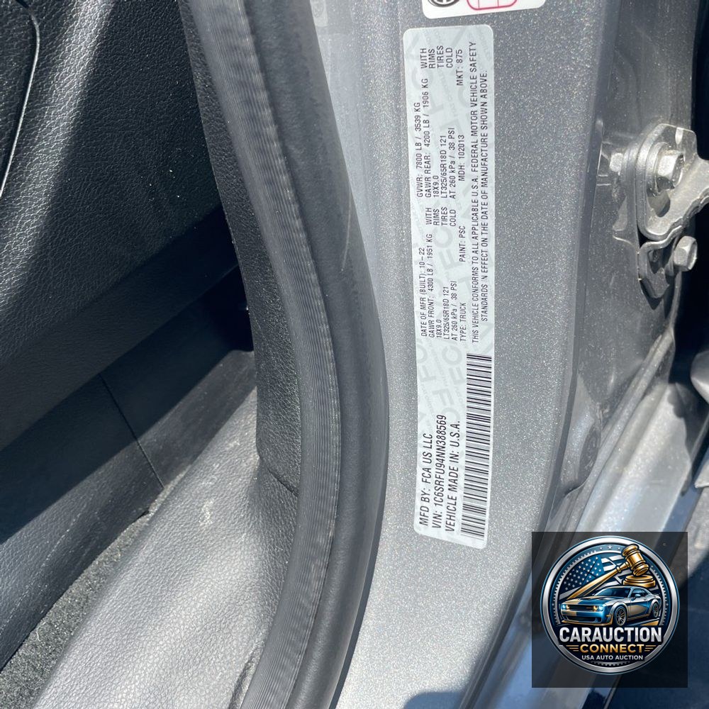 2022 Ram 1500 TRX