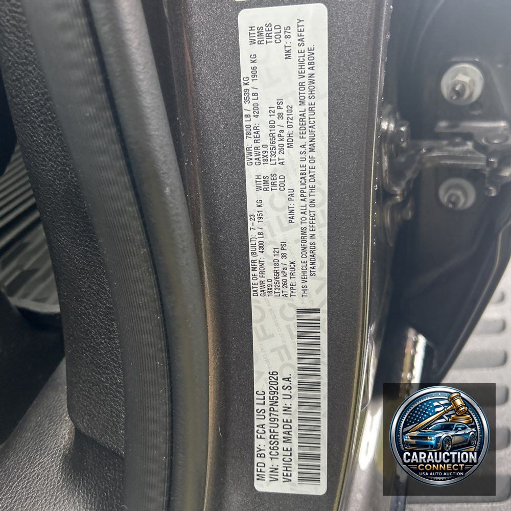 2023 Ram 1500 TRX