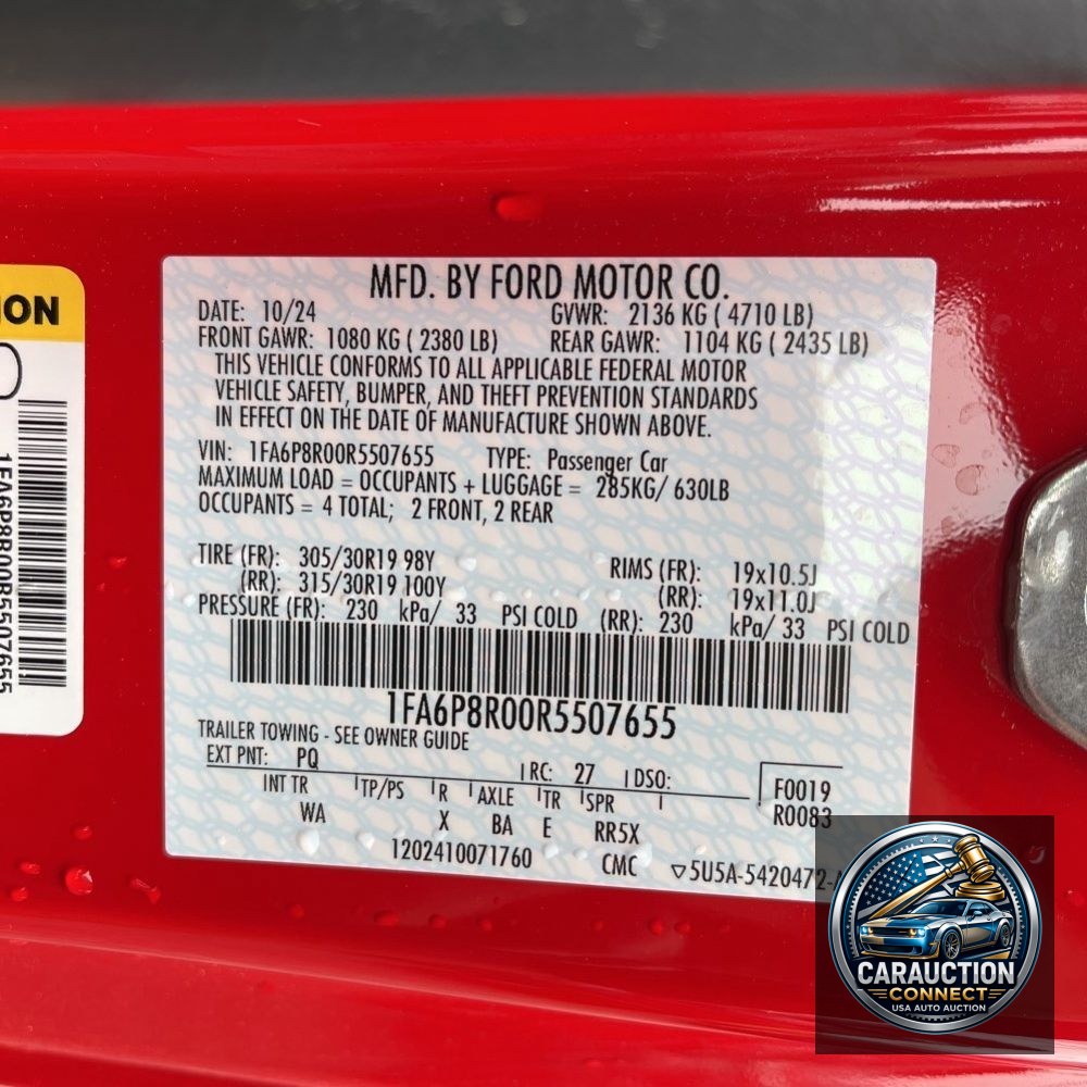 2024 Ford Mustang Dark Horse