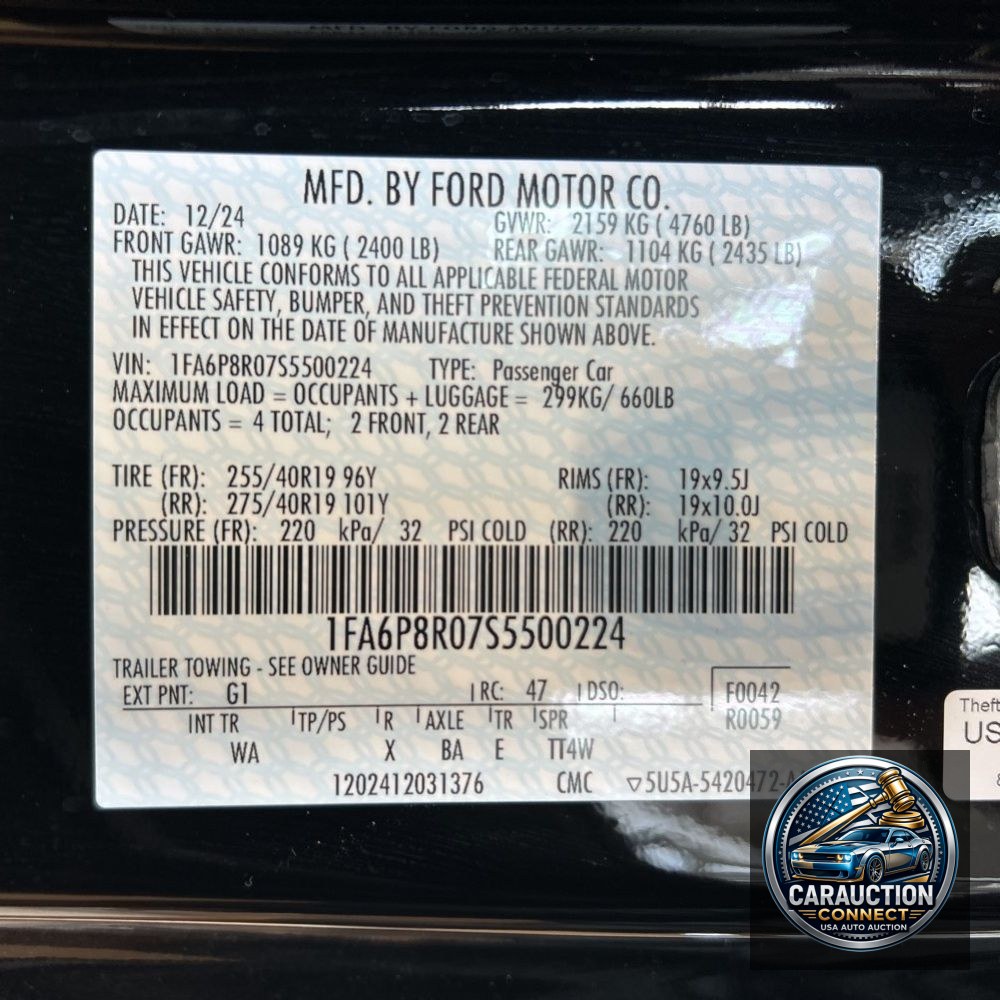 2025 Ford Mustang Dark Horse