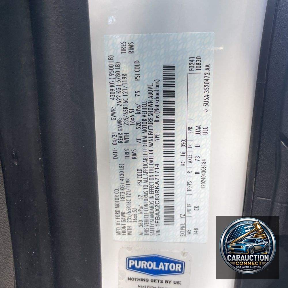 2024 Ford Transit 350 XLT