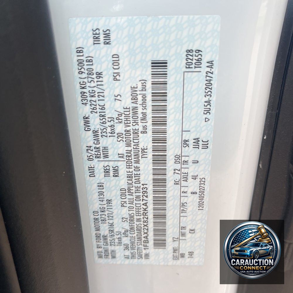 2024 Ford Transit 350 XLT