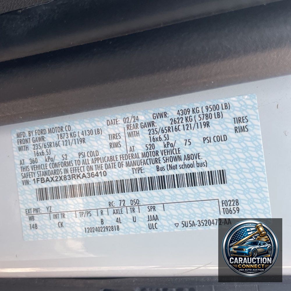 2024 Ford Transit 350 XLT