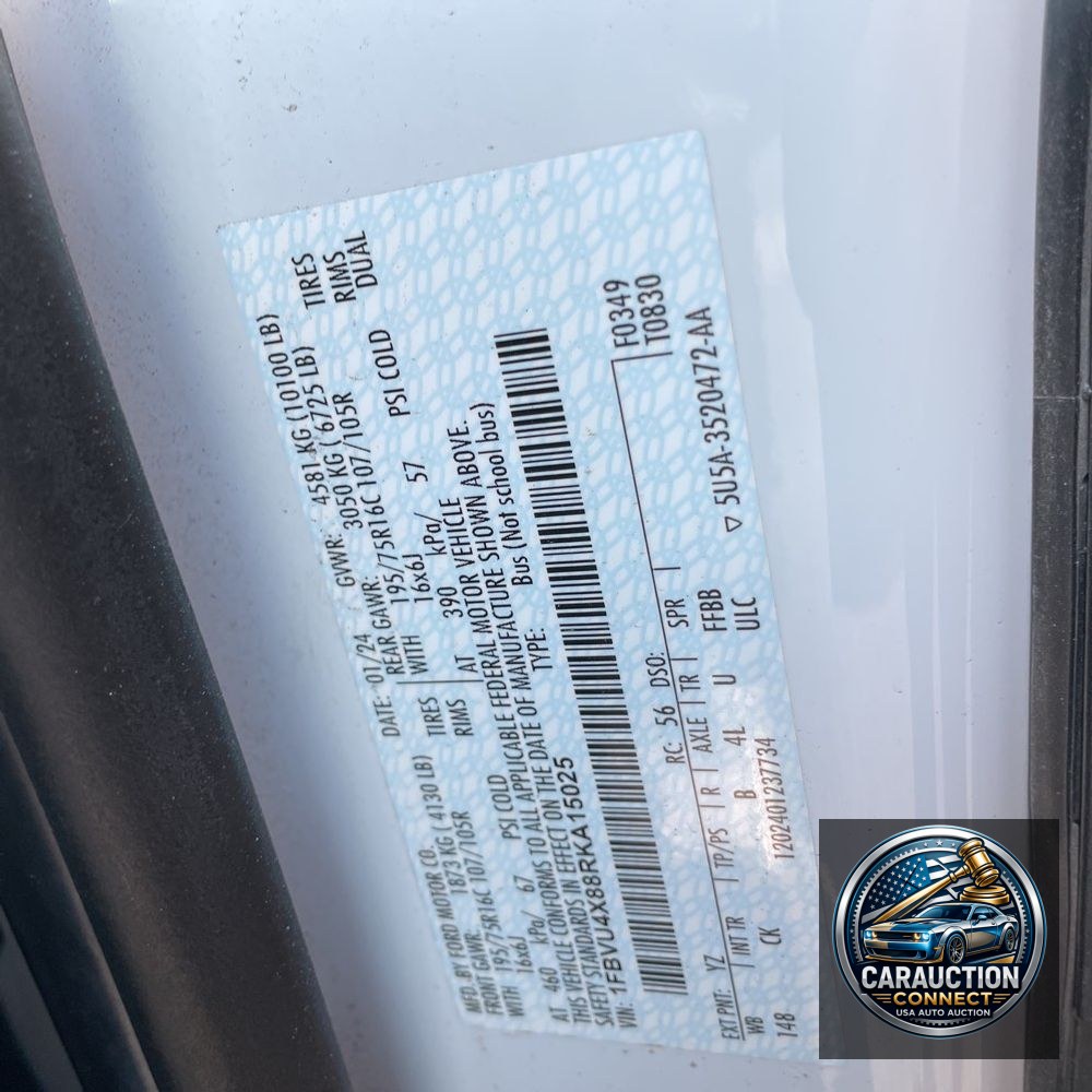 2024 Ford Transit 350 HD XLT