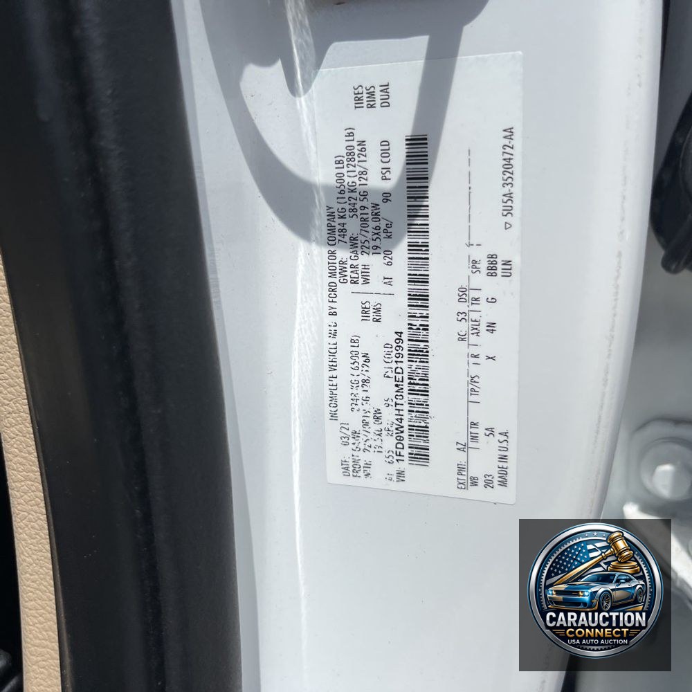 2021 Ford S/D C/C F450 XL