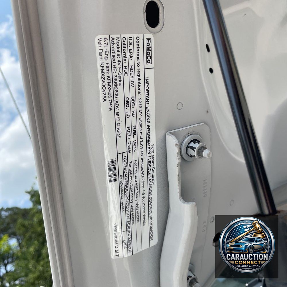 2019 Ford Commercial CA60-84 CREW CAB  4X4 6.7L