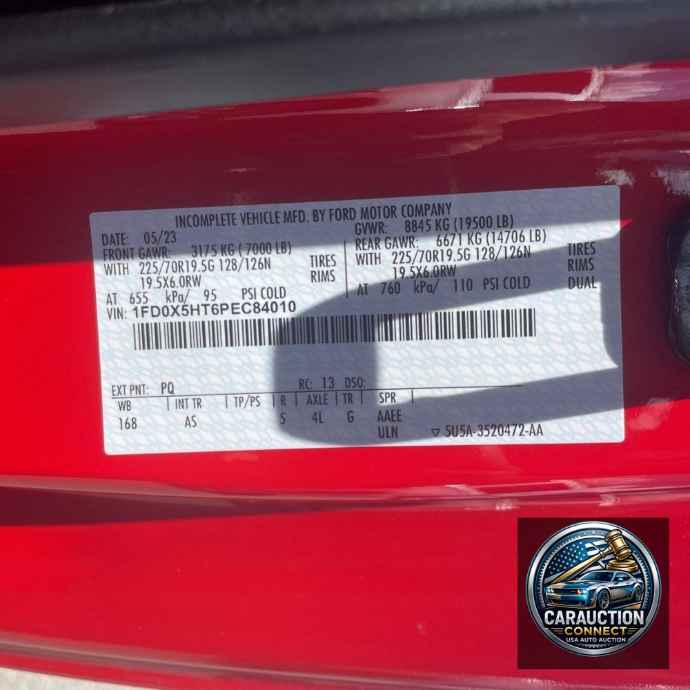 2023 Ford Commercial CA60-84 SUPER CAB  4X4 6.7L