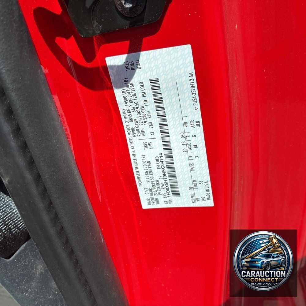 2022 Ford Commercial CA60-84 SUPER CAB  4X4 6.7L