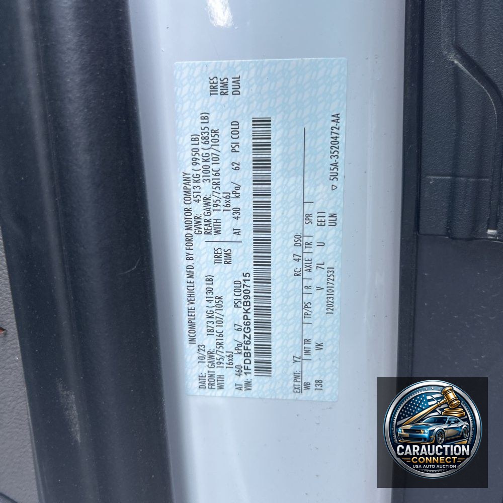 2023 Ford Transit C/C 350 HD