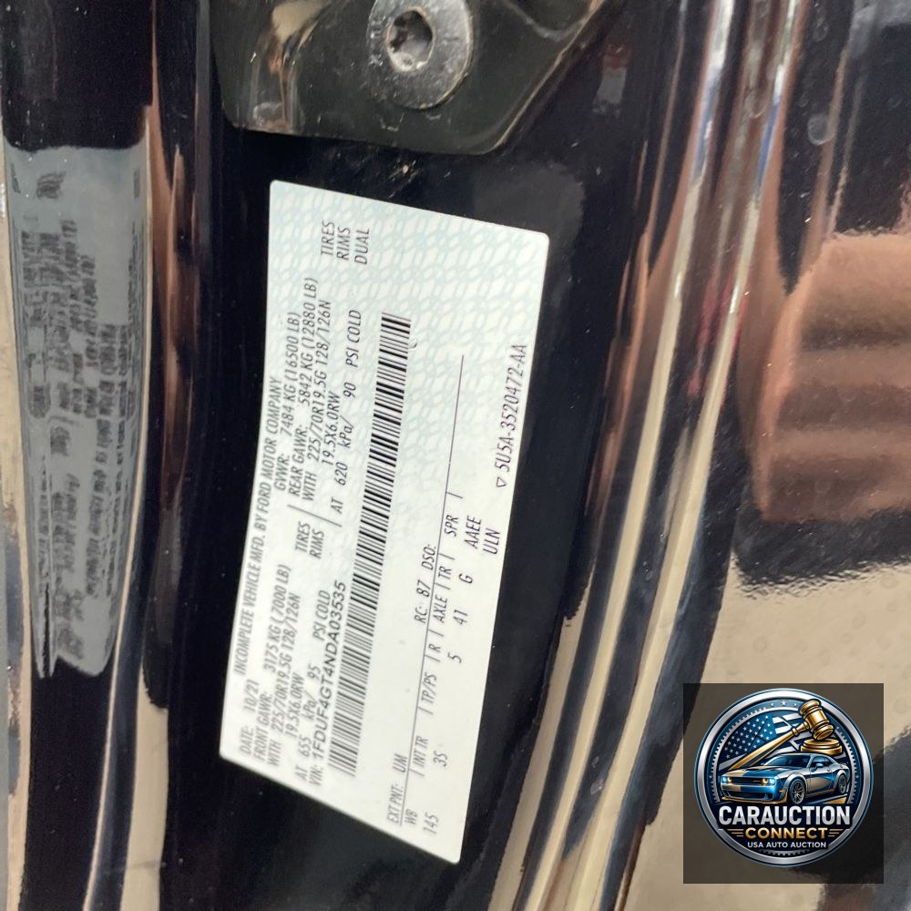 2022 Ford S/D C/C F450 XLT