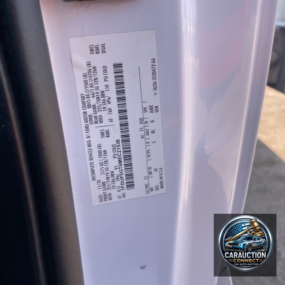 2021 Ford Commercial CA60-120 CONV CAB  4X2 6.7L