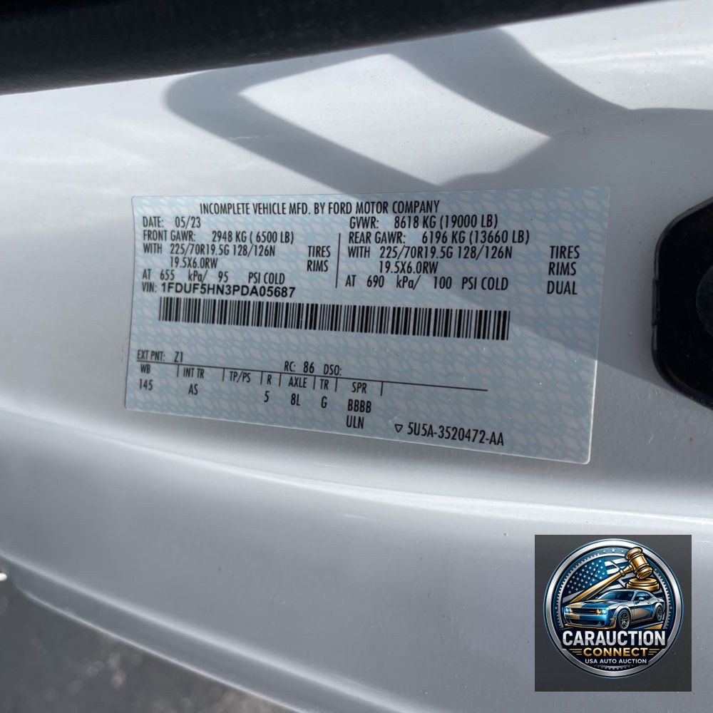 2023 Ford Commercial CA60-120 CONV CAB  4X4 7.3L