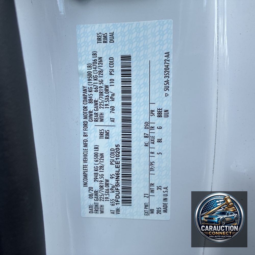 2020 Ford F550SD XLT