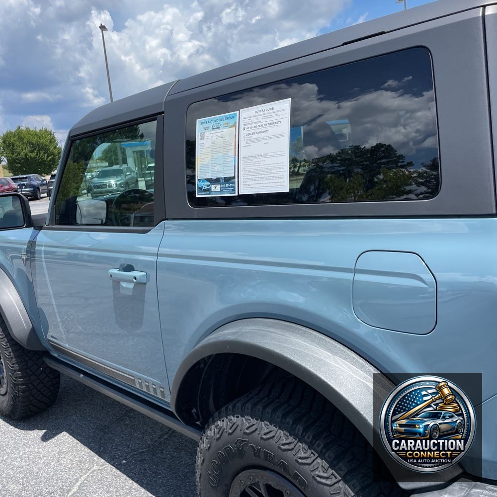 2021 Ford Bronco First Edition Advanced