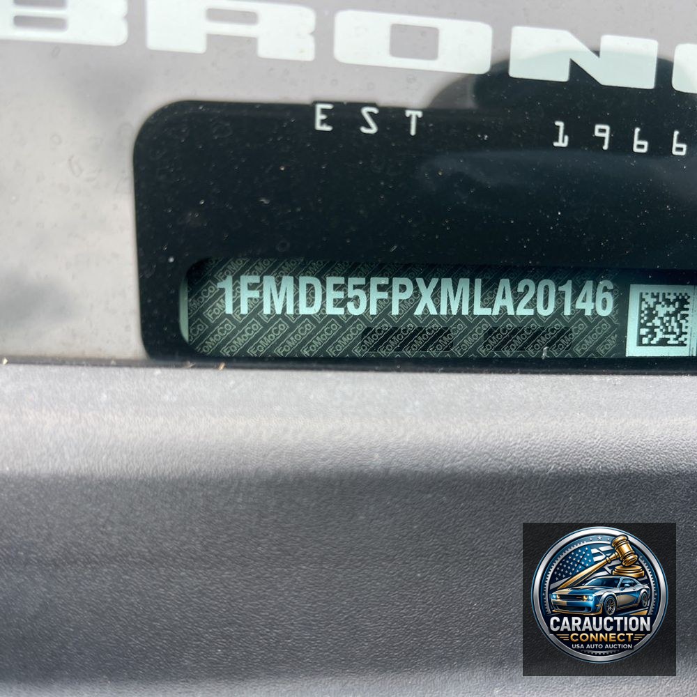 2021 Ford Bronco First Edition Advanced