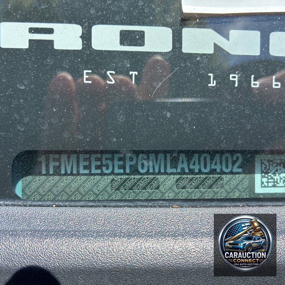 2021 Ford Bronco First Edition Advanced