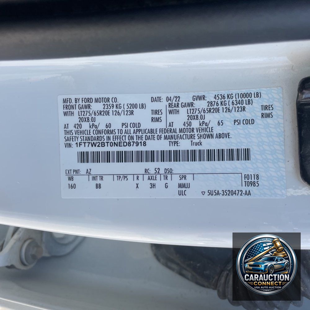 2022 Ford F-250 Super Duty Platinum