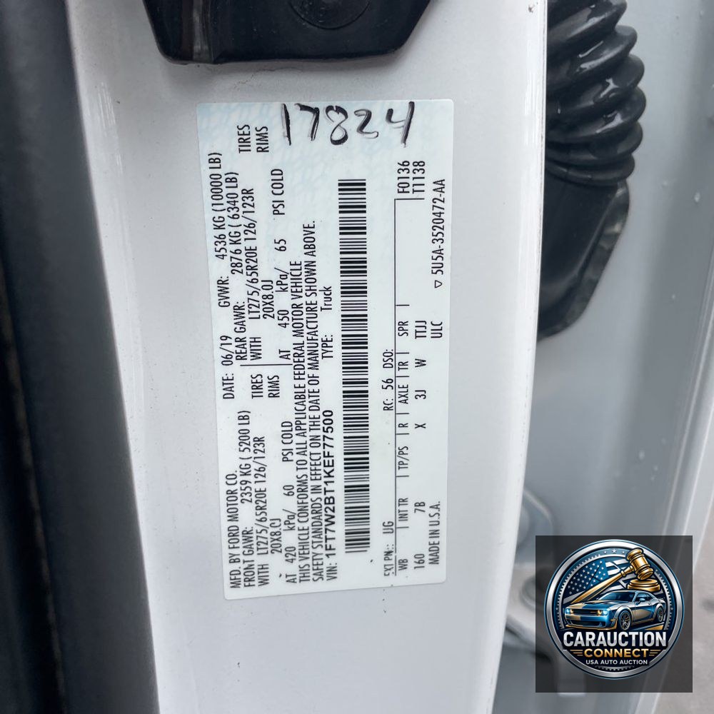 2019 Ford F-250 Super Duty Platinum