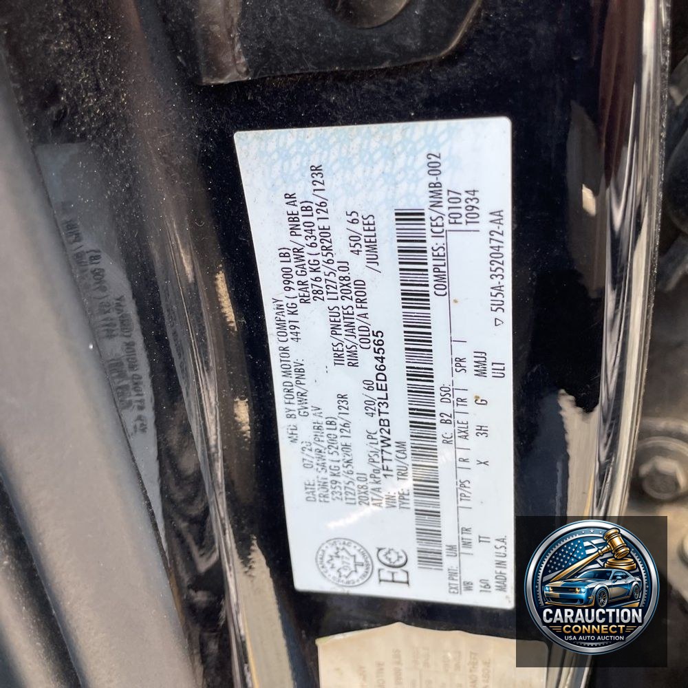 2020 Ford F250 S/D Limited