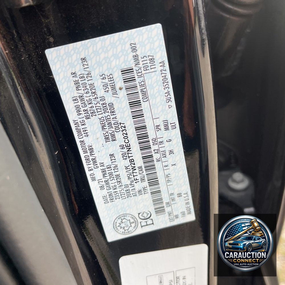 2022 Ford F250 S/D Platinum