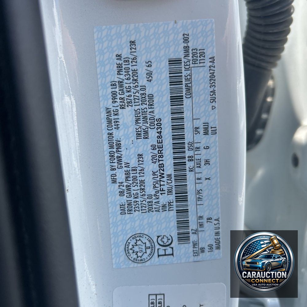 2024 Ford F250 S/D Platinum