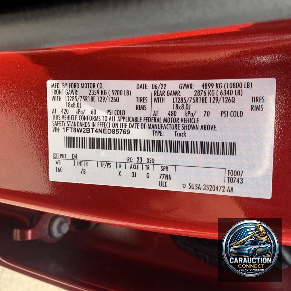 2022 Ford F-250 Super Duty Platinum