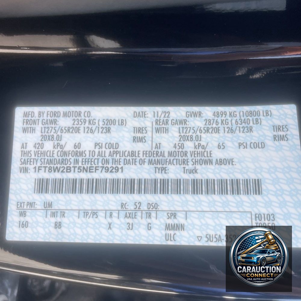 2022 Ford F-250 Super Duty Platinum