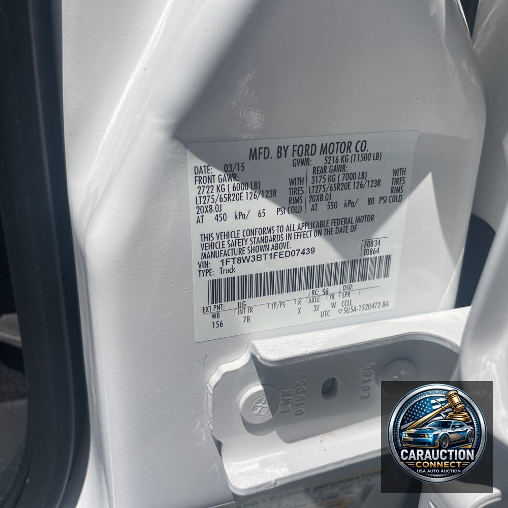 2015 Ford F-350 Super Duty Platinum