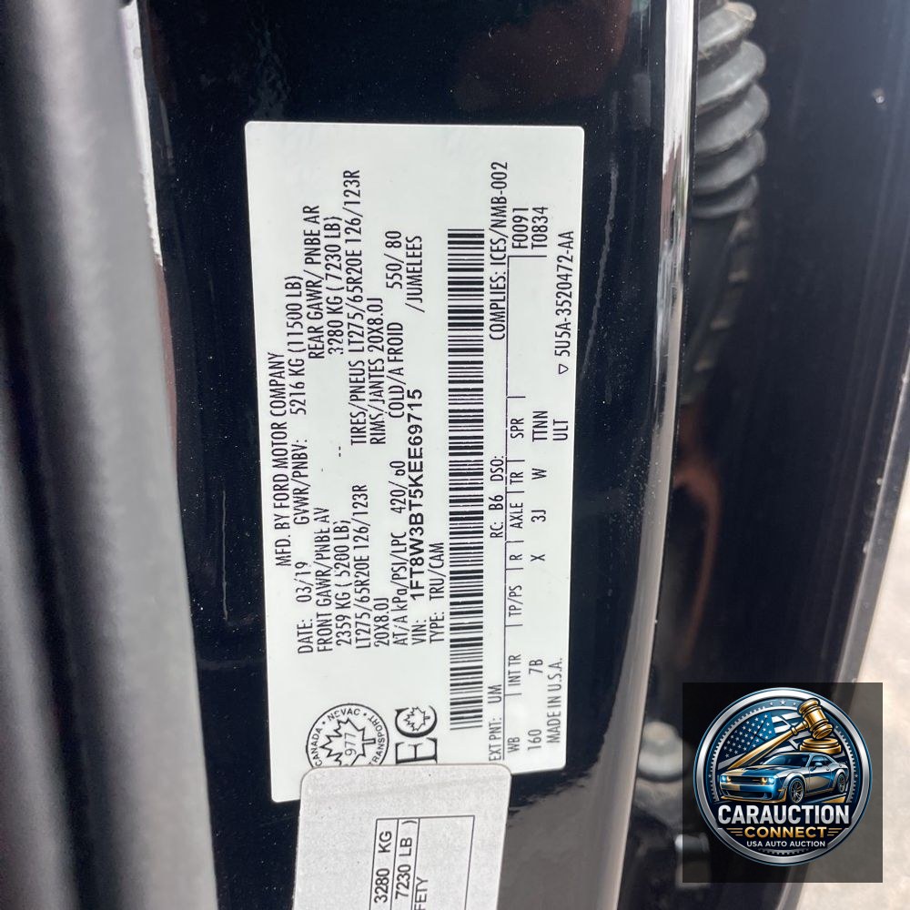 2019 Ford F350 S/D Platinum