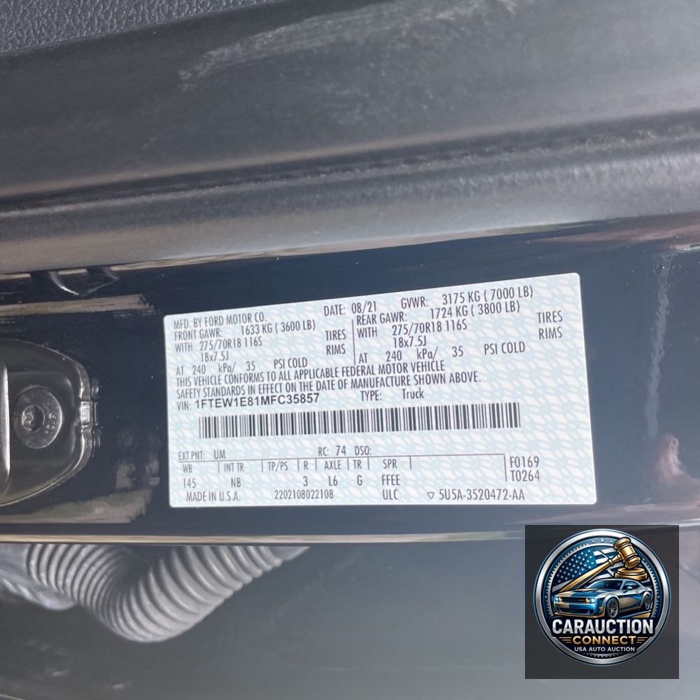 2021 Ford F-150 Tremor