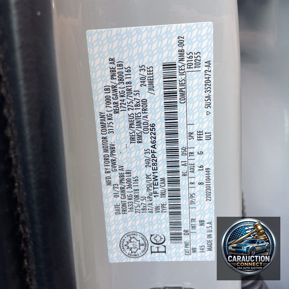 2023 Ford F150 Tremor