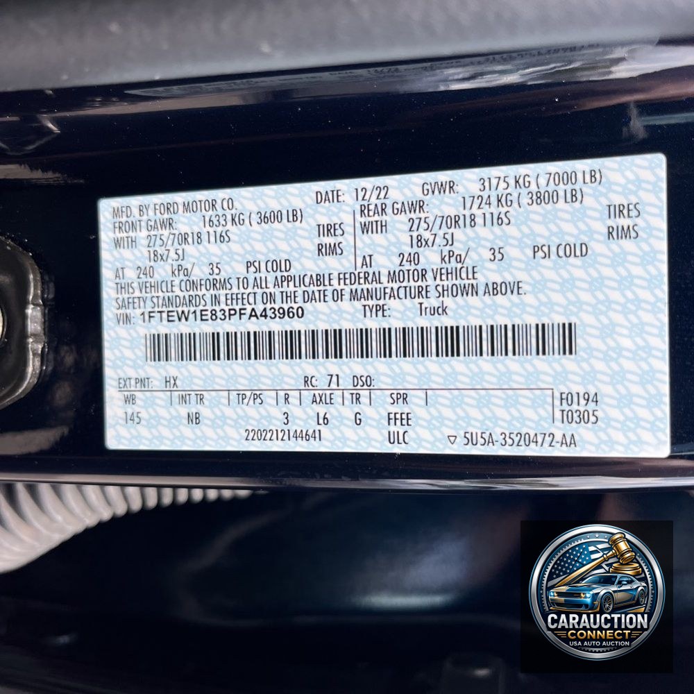 2023 Ford F-150 Tremor