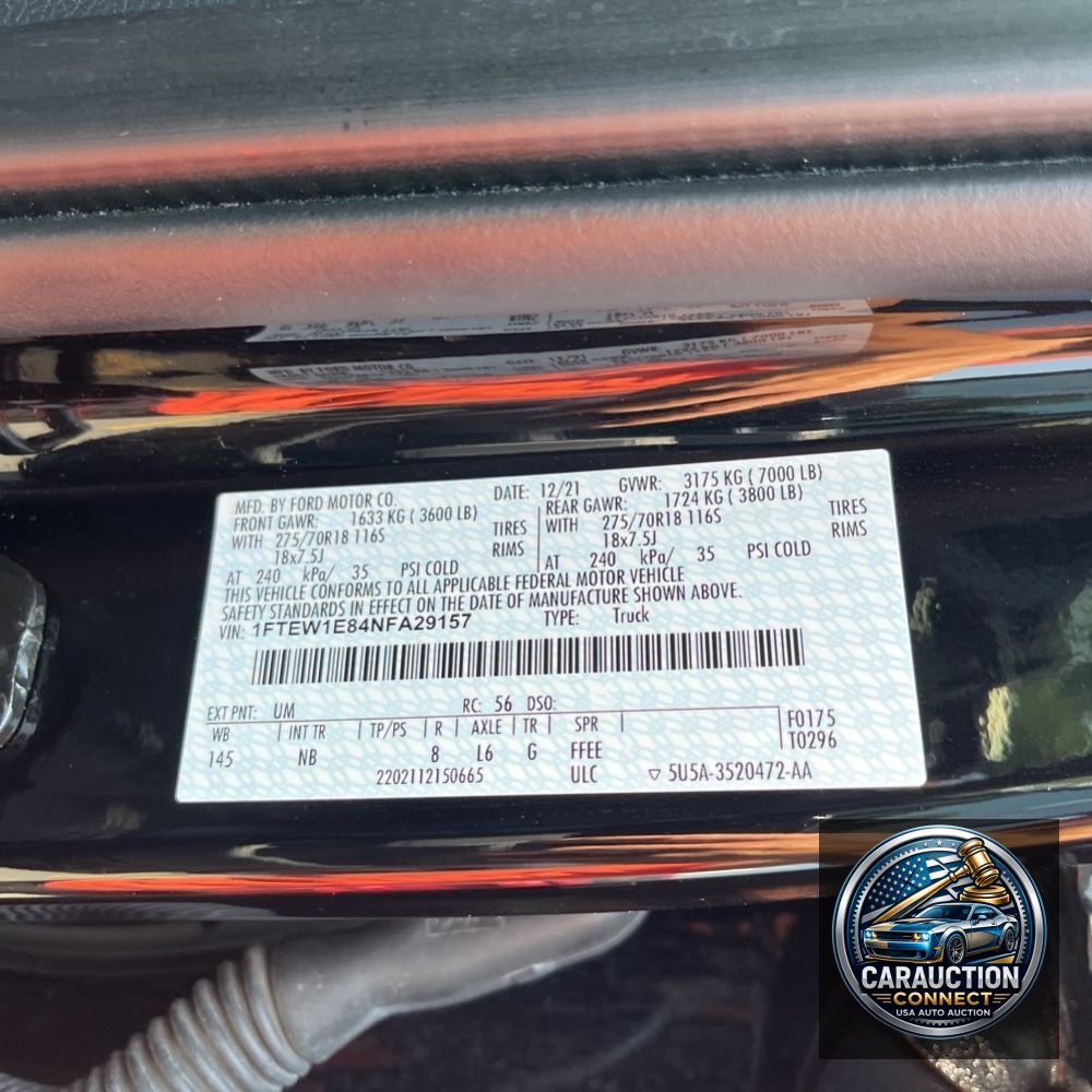 2022 Ford F-150 Tremor