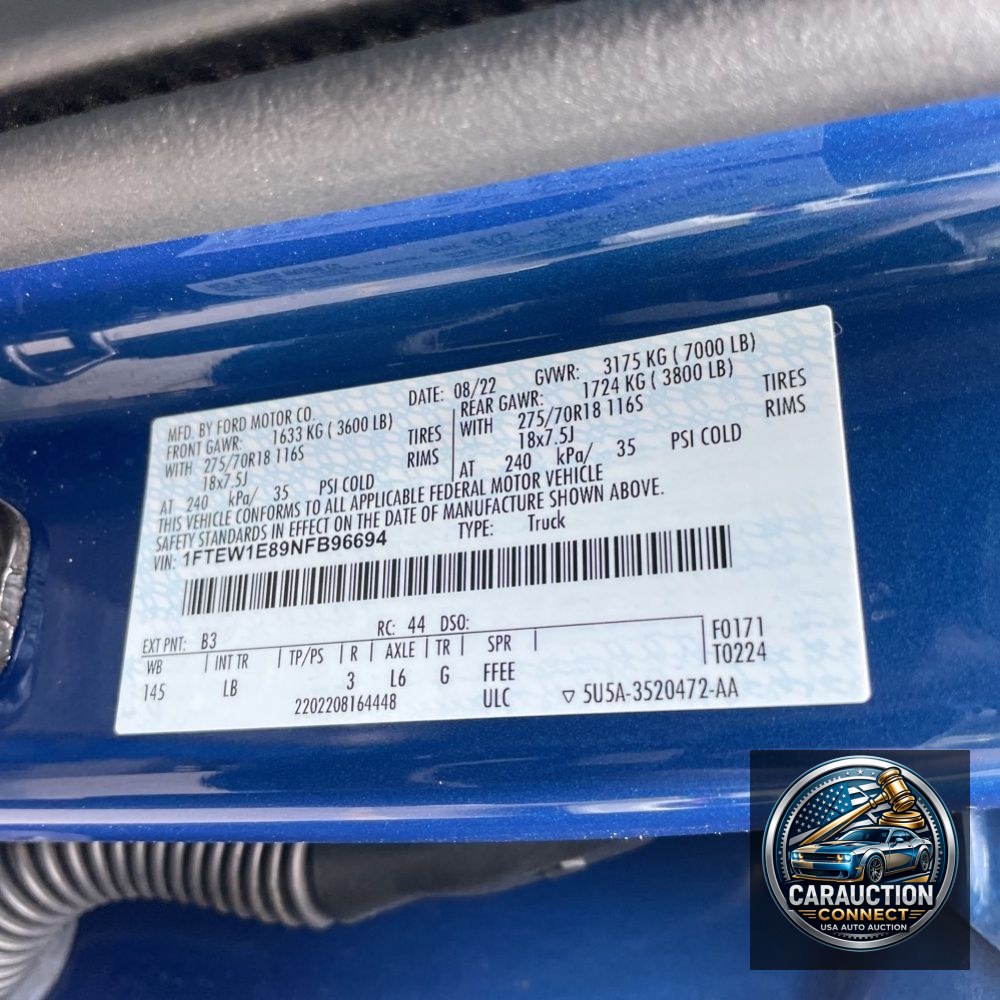 2022 Ford F-150 Tremor
