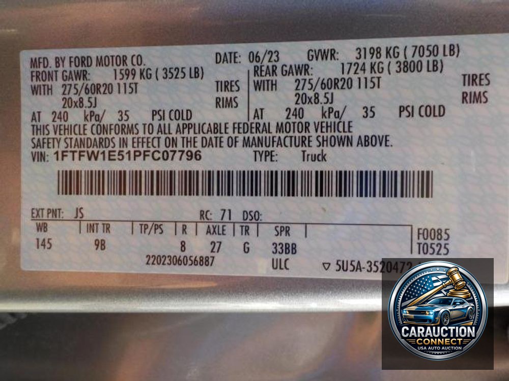 2023 Ford F-150 Platinum