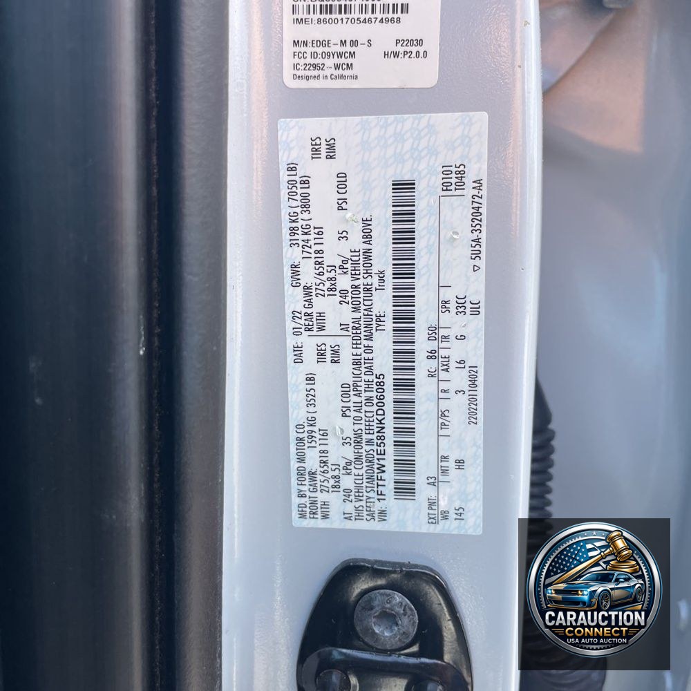 2022 Ford F-150 Lariat