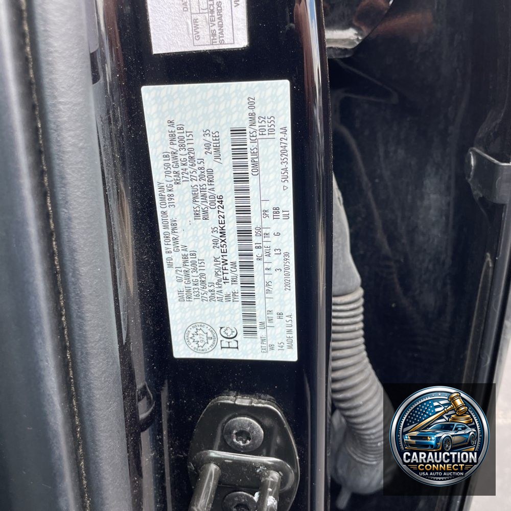 2021 Ford F150 Lariat