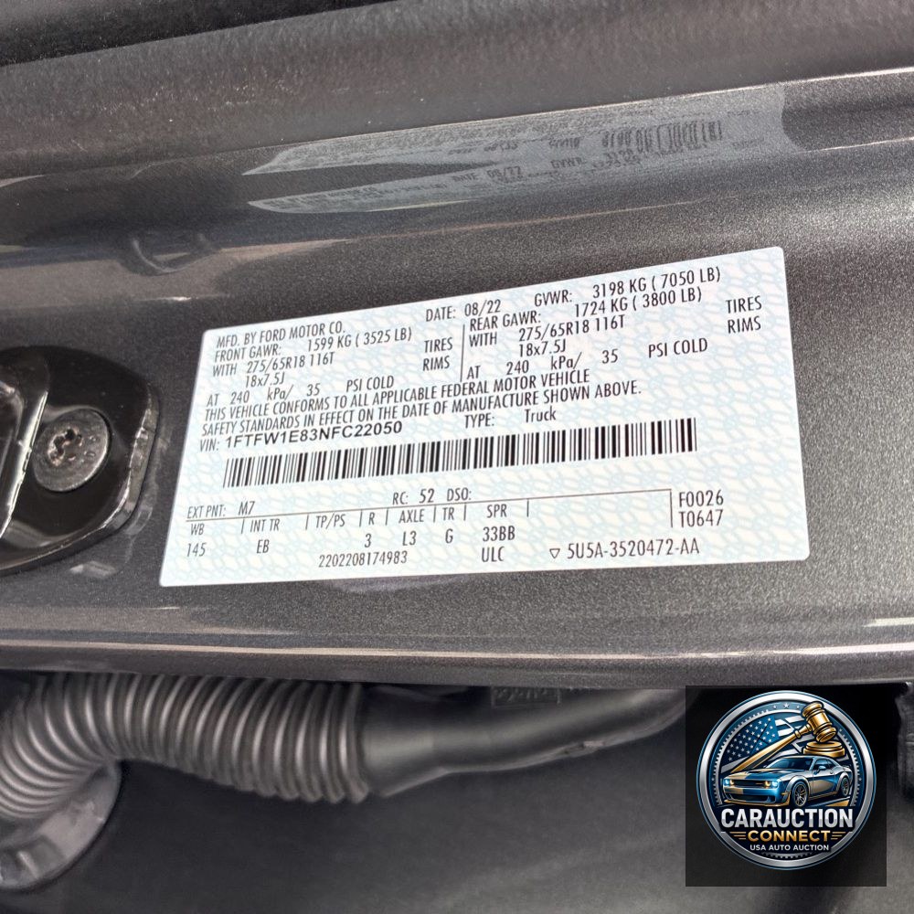 2022 Ford F-150 Lariat