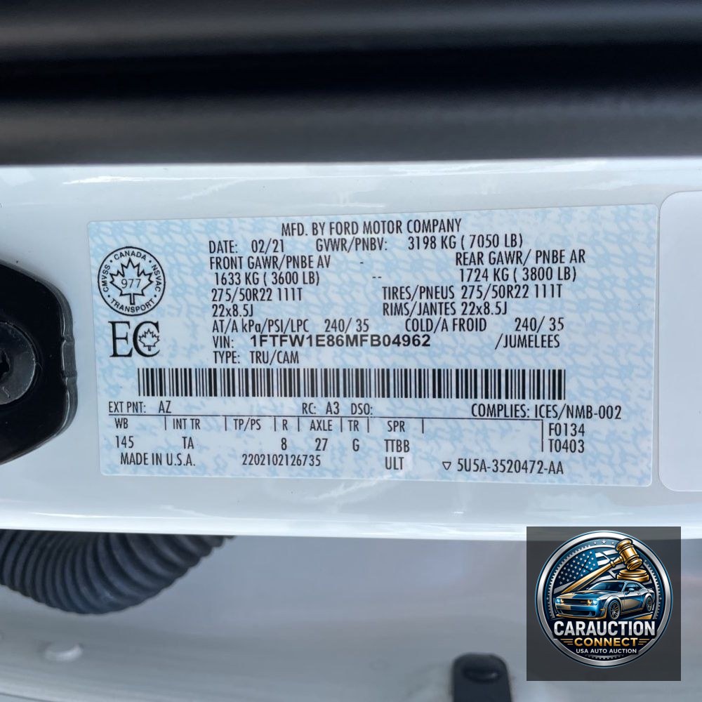 2021 Ford F150 Limited