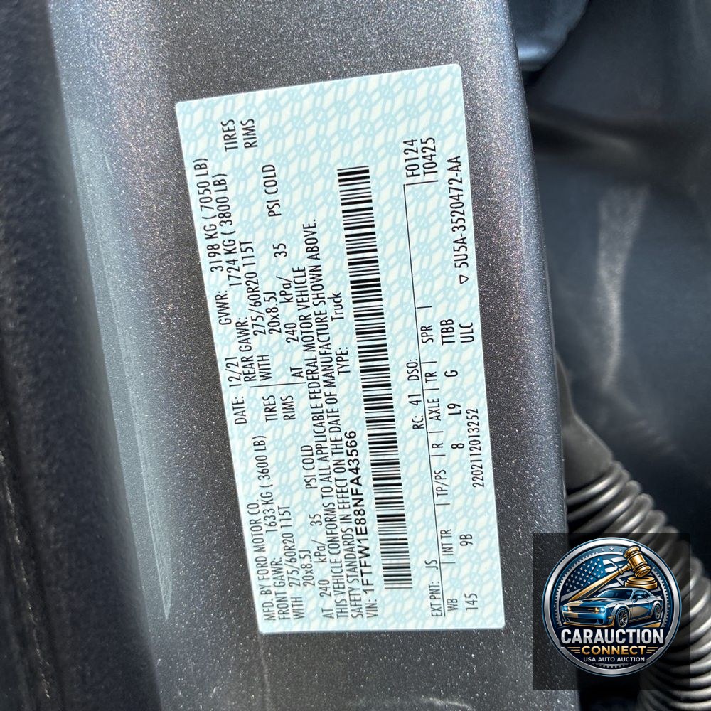 2022 Ford F-150 Platinum