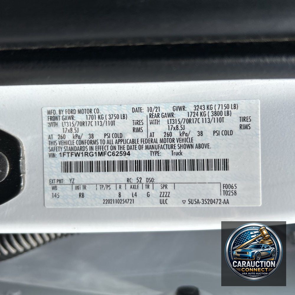 2021 Ford F-150 Raptor
